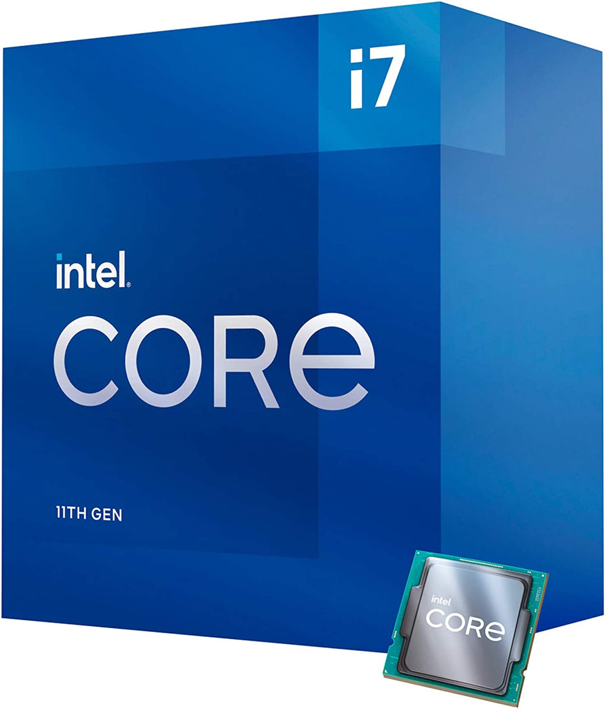 Intel® Core™ i7-11700 Desktop Processor 8 Cores up to 4.9 GHz LGA1200 (Intel® 500 Series &amp; Select 400 Series Chipset) 65W
