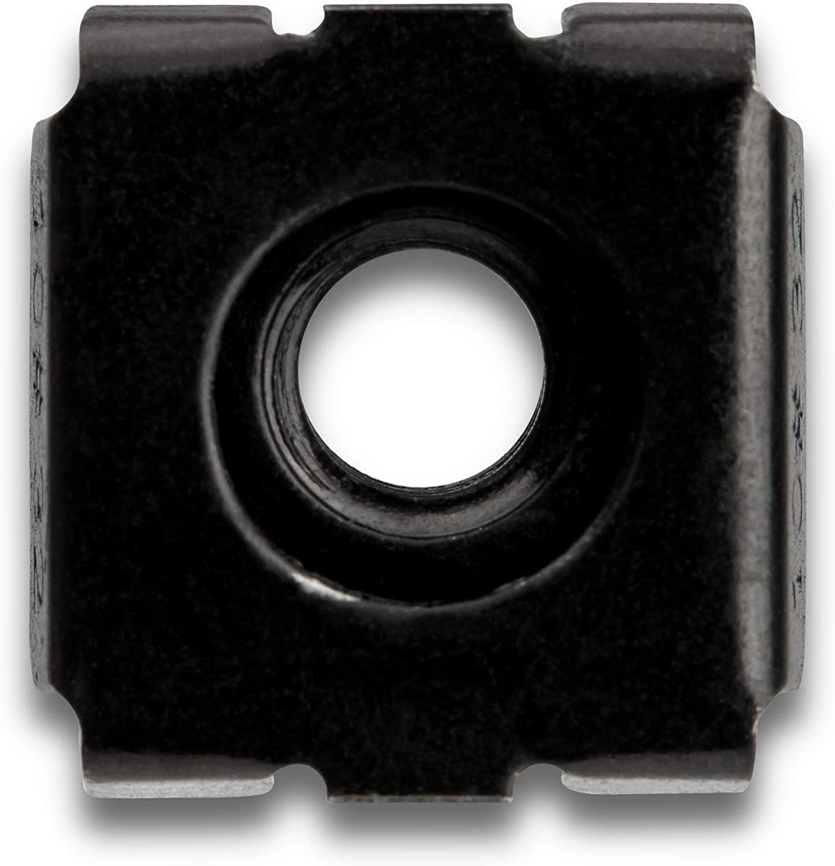 StarTech.com 10-32 Cage Nuts - 50 Pack - Rack Mount Clip Nuts - for Square Hole Server Rack - Black (CABCAGENUTS1032)