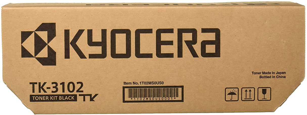 Kyocera TK-3102 1T02MS0US0 FS-2100 M3540 Toner Cartridge (Black) in Retail Packaging
