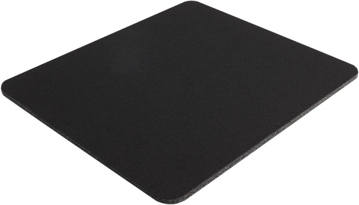 Belkin Large Mouse Pad, 8 Inch by 9 Inch, for Computer or Gaming Mouse Pad, Non-slip Base, Neoprene Backing and Jersey Surface for Smooth Mouse Control and Pinpoint Accuracy (Black)