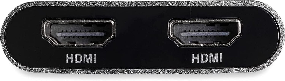 StarTech.com Thunderbolt 3 to Dual HDMI 2.0 Adapter - 4K 60Hz Thunderbolt 3 Certified - Dual Monitor HDMI Video Converter Adapter - Mac &amp; Windows compatible - Dual 4K Display HDMI (TB32HD24K60) 2x HDMI (Dual 4K)