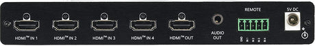 Kramer Electronics VS-411X 4x1 4K HDR HDMI Auto Switcher