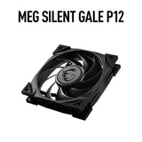 MSI MEG CoreLiquid S360 - AIO CPU Liquid Cooler - 2.4" IPS Display - LGA 1700 Ready - 360mm Radiator - Triple 120mm Silent Gale P12 Fans