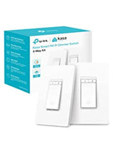 Kasa Smart 3 Way Dimmer Switch KIT, Dimmable Light Switch Compatible with Alexa, Google Assistant and SmartThings, Neutral Wire Needed, 2.4GHz, ETL Certified, No Hub Required, White (KS230 KIT v2) New Version