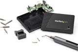 StarTech.com 20-Bit Electric Precision Screwdriver Set - Portable/Mini Battery Powered Bit Driver Kit for Electronic, Laptop, Computer, Tablet &amp; Phone Repairs - Magnetic - Cordless (CTK20PCEDRIVE)
