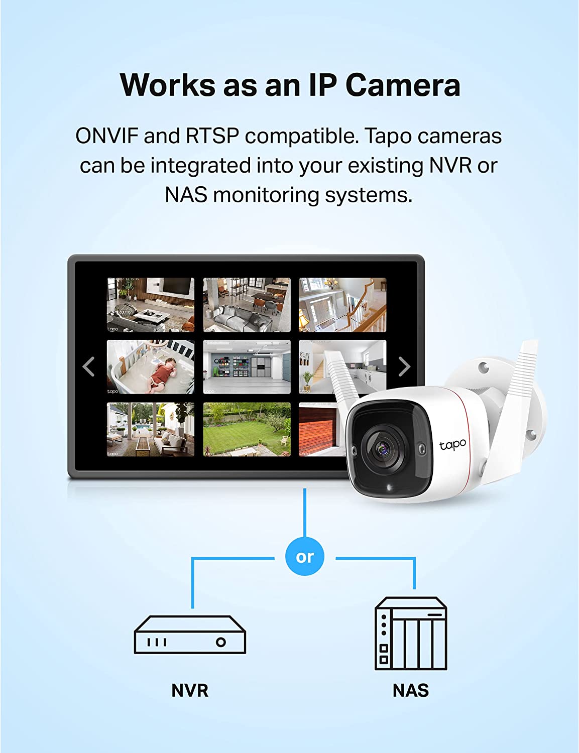 TP-Link Tapo 2K 4MP QHD Security Camera Outdoor Wired, IP66 Weatherpro –