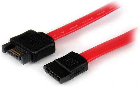 StarTech.com 0.3m SATA Extension Cable - 30cm 7 pin SATA Extension - 7 pin SATA Extension Cable - 7 pin SATA Extension cord