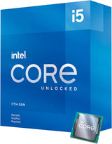Intel® Core™ i5-11600KF Desktop Processor 6 Cores up to 4.9 GHz Unlocked LGA1200 (Intel® 500 Series &amp; Select 400 Series Chipset) 125W