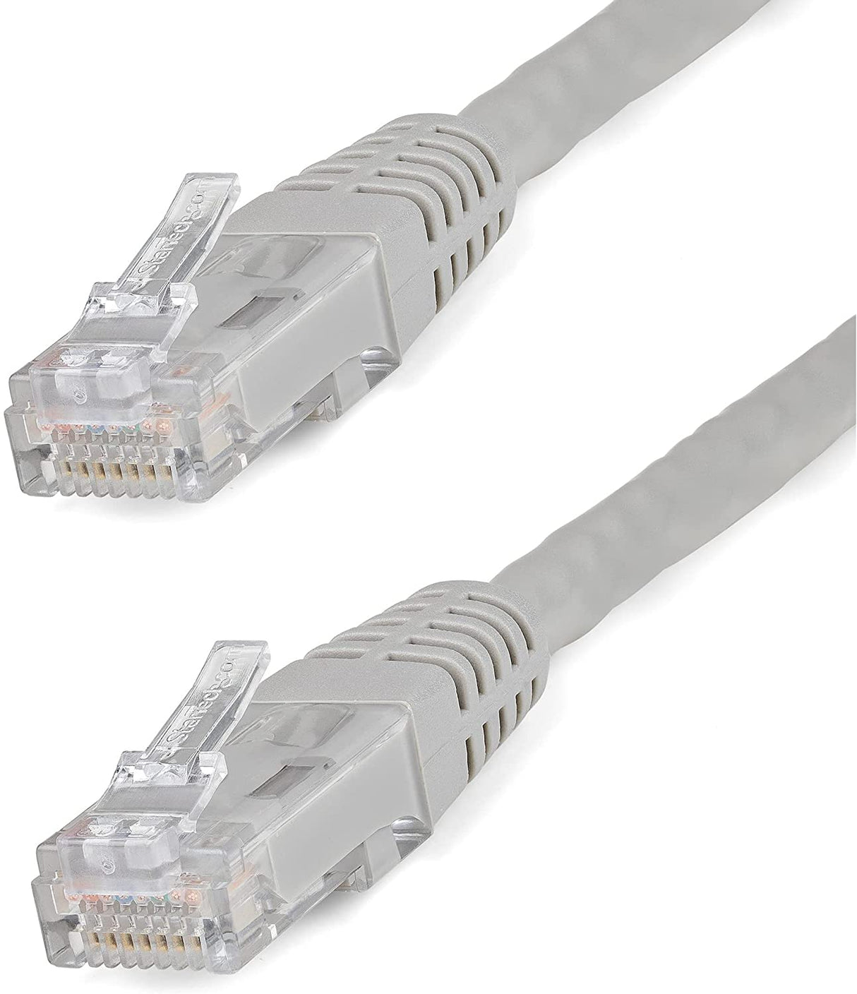 StarTech.com 5m Fiber Optic Cable - Multimode Duplex 50/125 - LSZH - LC/LC - OM2 - LC to LC Fiber Patch Cable (50FIBLCLC5) Gray 2 ft / 0.6 m 1 Pack