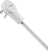 Belkin 6-Outlet SlimLine Power Strip Surge Protector, 6ft Cord and Rotating Plug, 720 Joules, White Rotating Plug Power Strip