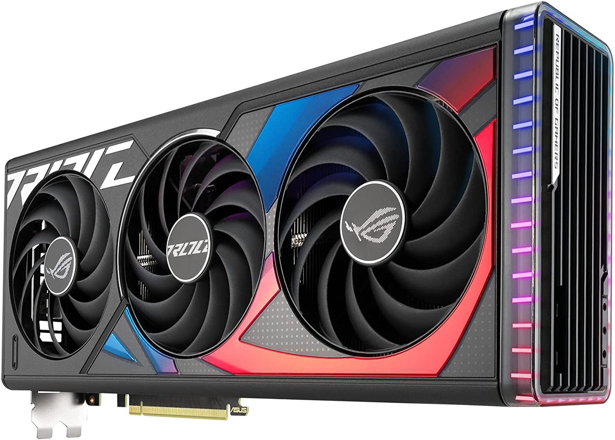 ASUS ROG Strix NVIDIA GeForce RTX™ 4070 Ti OC Edition Gaming Graphics Card (PCIe 4.0, 12GB GDDR6X, HDMI 2.1a, DisplayPort 1.4a)