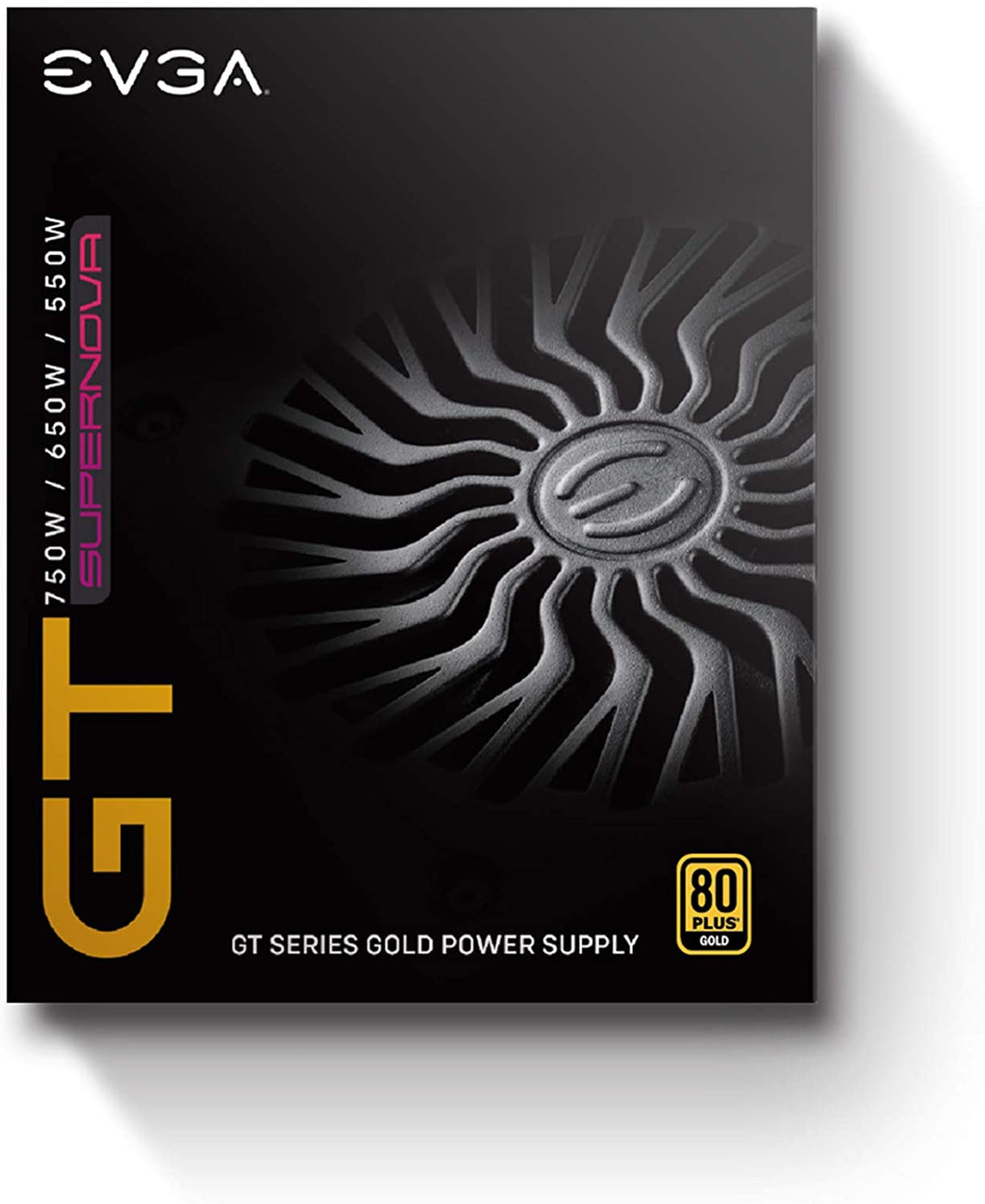 EVGA Supernova 650 GT, 80 Plus Gold 650W, Fully Modular, Auto Eco Mode with FDB Fan, 7 Year Warranty, Includes Power ON Self Tester, Compact 150mm Size, Power Supply 220-GT-0650-Y1 GT 650W