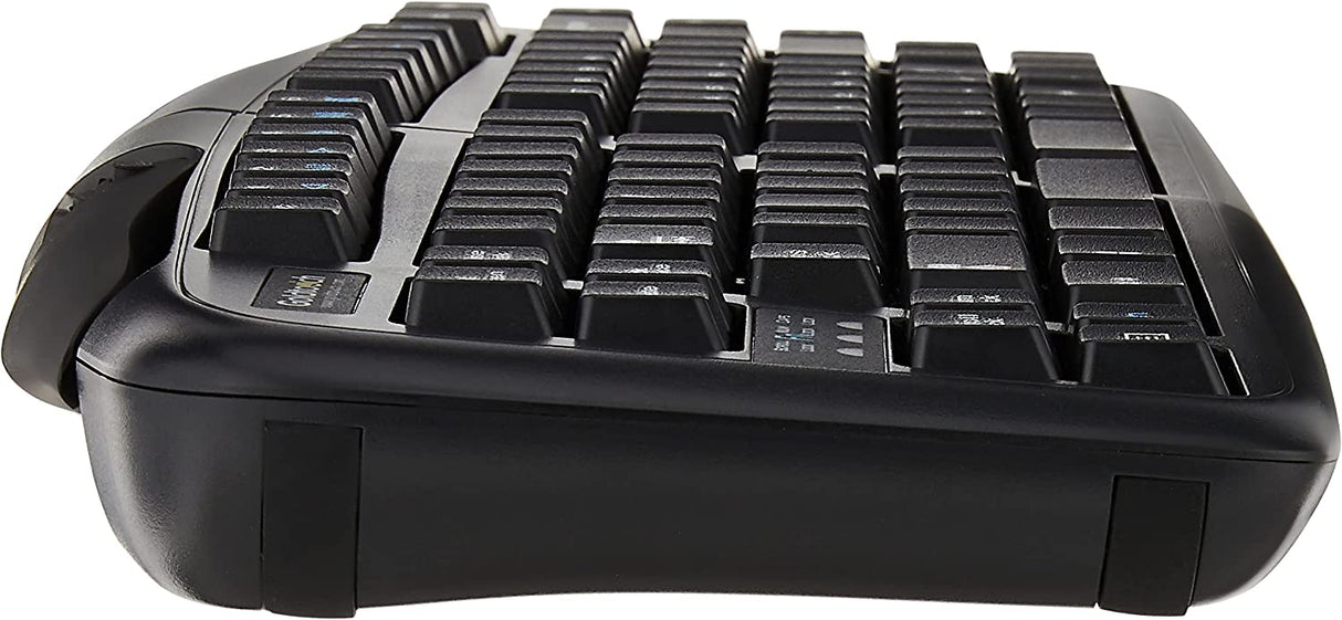 Goldtouch GTN-0099 V2 Adjustable Ergonomic Keyboard -- PC Only (USB &amp; PS2) Black
