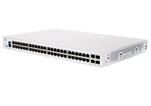 Cisco Business CBS250-48T-4G Smart Switch | 48 Port GE | 4x1G SFP | Limited Lifetime Protection (CBS250-48T-4G-NA) 48-port GE / 4 x GE uplinks