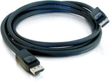C2g/ cables to go C2G Display Port Cable, 8K, Male to Male, Black, 6 Feet (1.82 Meters), Cables to Go 24904 Male to Male Cable 6.5 Feet