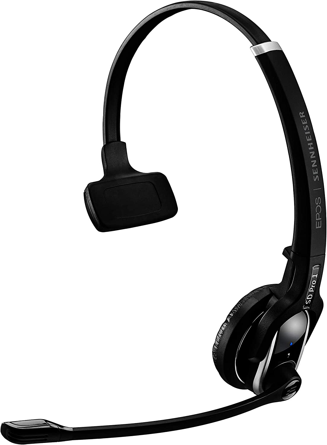 Sennheiser SD Pro 1 ML (506010) - Single-Sided, Multi Connectivity Wireless DECT Headset for Desk Phone &amp; Certified for Skype for Business, Ultra Noise-Cancelling Microphone (Black) SD Pro 1 ML Headset