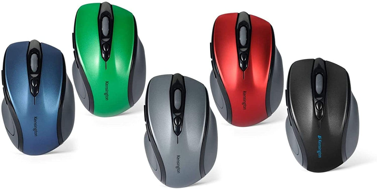 Kensington Pro Fit Mid-Size Wireless Mouse, Ruby Red (K72422AM), 1.4" x 2.6" x 4"