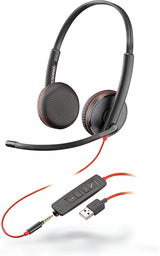 Plantronics 209747-22 Blackwire C3225 Headset,7.4 x 2.4 x 8.6 Inches