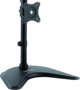 StarTech.com Vertical Dual Monitor Stand - Supports Monitors 13” to 27” - Adjustable - Computer Monitor Stand for Double Stacked VESA Monitors - Black (ARMBARDUOV) Black Stand