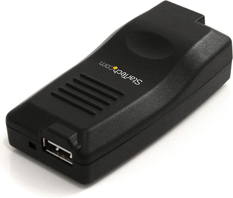 StarTech.com 10/100/1000 Mbps Gigabit 1 Port USB 2.0 over IP Device Server Adapter - USB Ethernet Over LAN Network Printer Converter - Windows 7 / XP / Vista ONLY (USB1000IP)