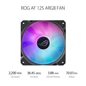 ASUS ROG RYUO III 360 ARGB All-in-one AIO Liquid CPU Cooler 360mm Radiator, Asetek 8th gen Pump Solution, Anime Matrix™ LED Display and ROG AF 12S ARGB Fan.