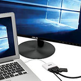 Tripp Lite USB C to HDMI Multiport Video Adapter Converter 4K x 2Kw/ USB-A Hub, &amp; USB-C PD Charging, Thunderbolt 3 Compatible, USB Type C, USB-C, USB Type-C (U444-06N-H4U-C) HDMI (4K), Charging Port + Hub