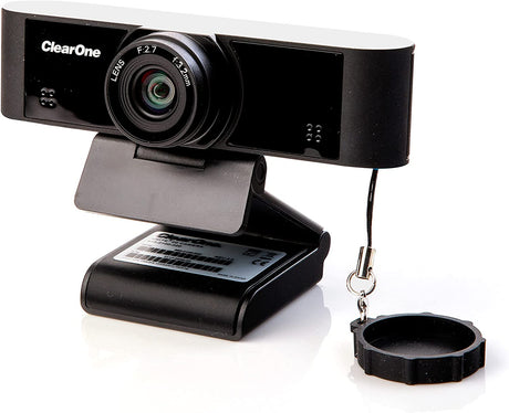 ClearOne Unite 20 Pro Webcam with 100° Ultra Wide-Angle Field-of-View for use on Your PC or Laptop Display. Delivers Full HD 1080p30 Video.