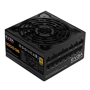 EVGA SuperNOVA 1000 G6, 80 Plus Gold 1000W, Fully Modular, Eco Mode with FDB Fan, 10 Year Warranty, Includes Power ON Self Tester, Compact 140mm Size, Power Supply 220-G6-1000-X1 1000W G6 Power Supply