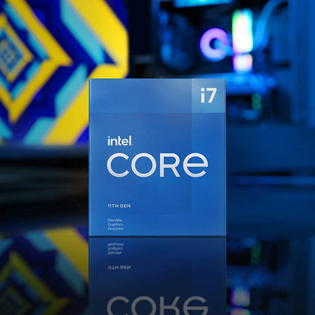 Intel® Core™ i7-11700F Desktop Processor 8 Cores up to 4.9 GHz LGA1200 (Intel® 500 Series &amp; Select 400 Series Chipset) 65W