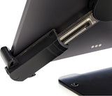 StarTech Secure Tablet Stand K-Slot Cable Lock - Locking Tablet Holder for 7.9"-13" Tablets - Universal Adjustable Tablet Mount for Desk/Surface - Lockable Anti-Theft Security Mount (SECTBLTDT), Black