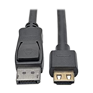 Tripp Lite DisplayPort 1.2a to HDMI Adapter Cable, Active with Gripping HDMI Plug M/M DP 4K, 6' (P582-006-HD-V2A) 6 ft.