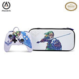 POWER A ENHANCED WIRED CONTROLLER + SLIM CASE FOR NINTENDO SWITCH MASTER SWORD - Nintendo Switch