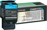 Lexmark C540H1CG C540 C543 C544 C546 X543 X544 X548 Toner Cartridge (Cyan) in Retail Packaging