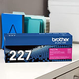 Brother Genuine TN227M, High Yield Toner Cartridge, Replacement Magenta Toner, Page Yield Up to 2,300 Pages, TN227, Amazon Dash Replenishment Cartridge