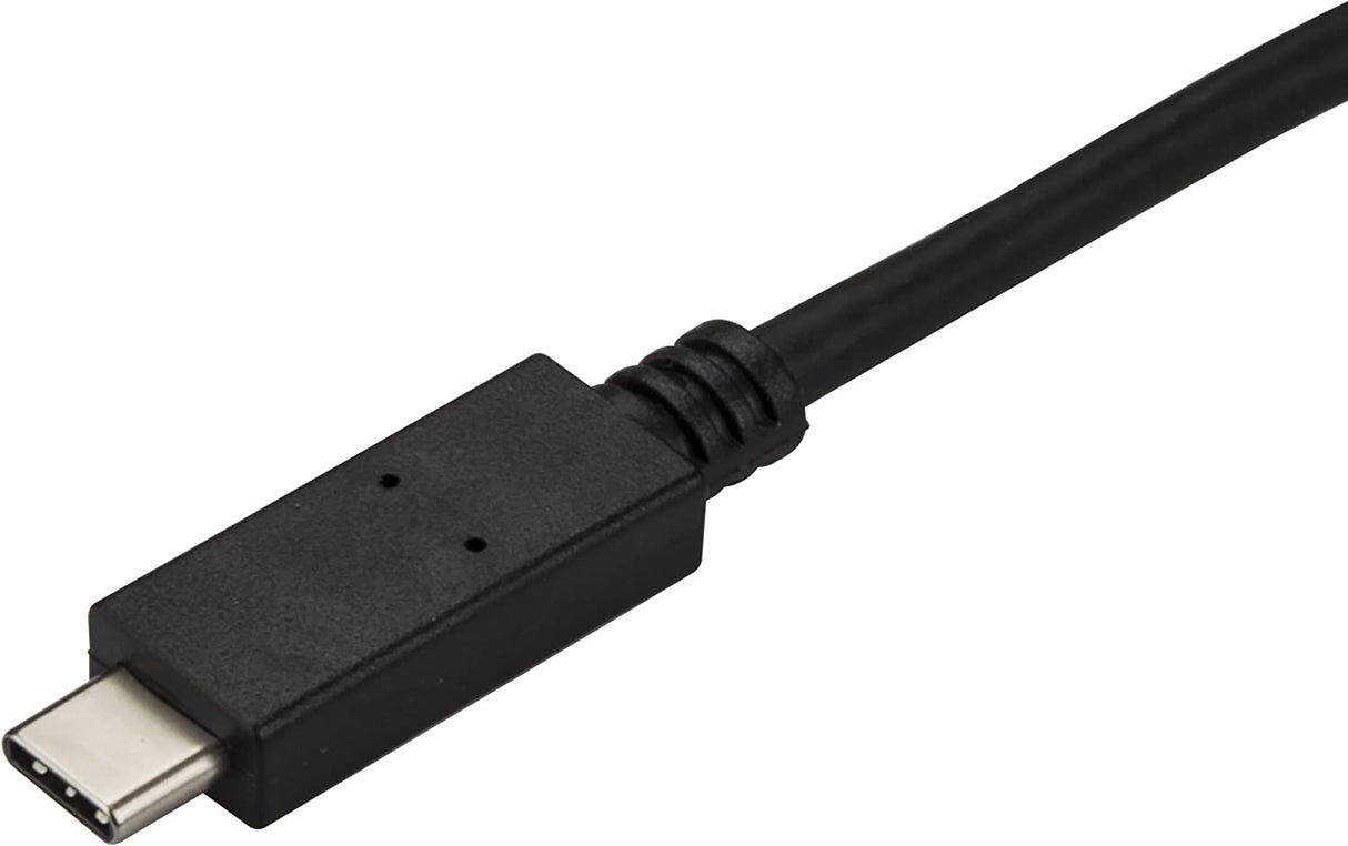 StarTech.com 9.8ft/3m USB C to DisplayPort 1.2 Cable 4K 60Hz - USB-C to DisplayPort Adapter Cable - HBR2 USB Type-C DP Alt Mode to DP Monitor Video Cable - Works w/ Thunderbolt 3 - Black (CDP2DPMM3MB) 10 ft / 3 m Black