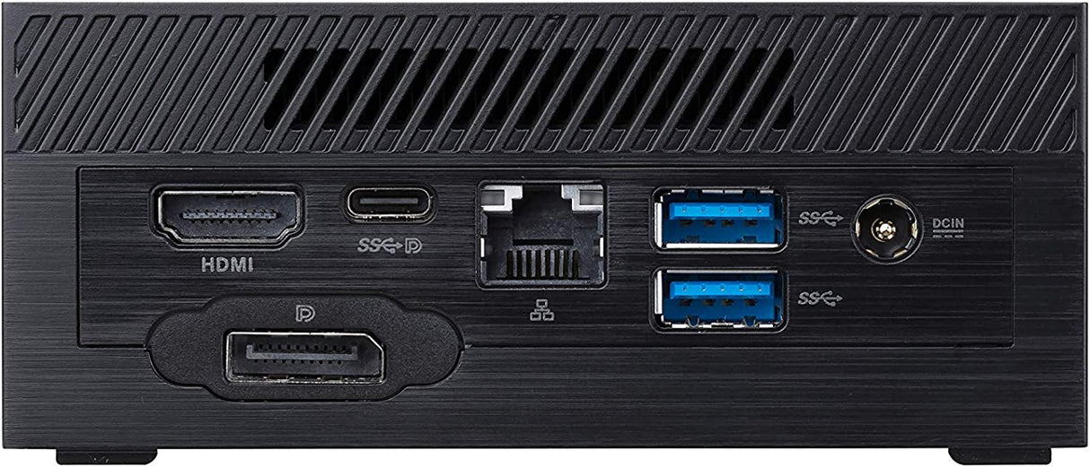 ASUS MiniPC PN41 Fanless Barebone with Intel 11th gen Dual Core Celeron N4500, Support Dual 4K, DisplayPort, WiFi AC, Bluetooth 5, VESA Mount