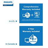 Philips 328E1CA 32" Curved Monitor, 4K UHD, 120% sRGB, Adaptive-Sync, Speakers, Vesa, 4Yr Advance Replacement Warranty 32 Inch 4K UHD E10 Line | Curved