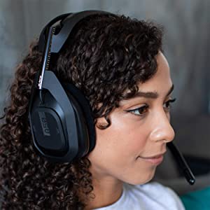 ASTRO Gaming A50 Wireless Headset + Base Station Gen 4 - Compatible With PS5, PS4, PC, Mac - Black/Silver PlayStation 5, PlayStation 4 &amp; PC