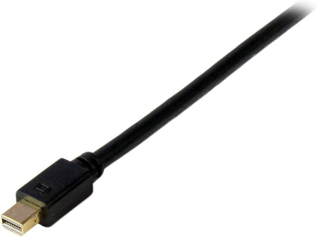 StarTech.com 10 ft Mini DisplayPort to VGA Adapter Cable - mDP to VGA Video Converter - Mini DP to VGA Cable for Mac/PC 1920x1200 - Black (MDP2VGAMM10B)