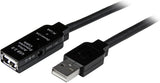StarTech.com 35m USB 2.0 Active Extension Cable - M/F - USB extension cable - USB (M) to USB (F) - USB 2.0 - 115 ft - active - black - USB2AAEXT35M 114.8 ft USB 2.0 Cable