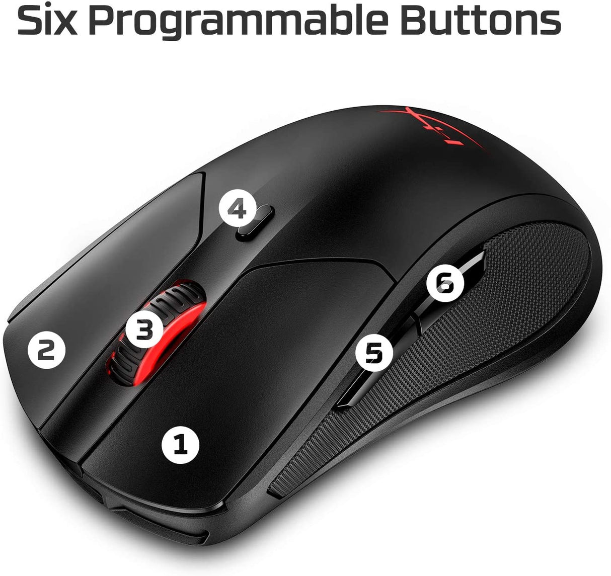 spids quagga Ende HyperX Pulsefire Dart - Wireless RGB Gaming Mouse, Software-Controlled –  Dealtargets.com