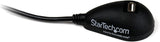StarTech.com 5ft USB 2.0 Extension Cable - Male to Female - 5 ft USB A to A Extension cord for Laptop, Desktop, Tablet, Webcam &amp; More (USBEXTAA5DSK) , Black USB 2.0 Black