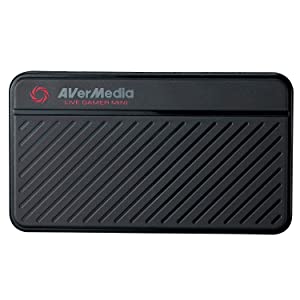 AVerMedia Live Gamer Mini Capture card, Video Stream and Record Gameplay in 1080p60 with HDMI pass-thru, Plug &amp; Play, on OBS, Xbox series x/s, PS5, Nintendo Switch, Windows 11 / MacOs12 (GC311)