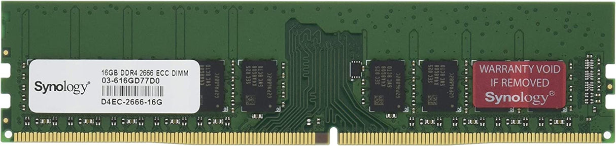 Synology RAM DDR4-2666 ECC UDIMM 16GB (D4EC-2666-16G)