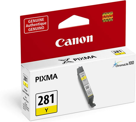 Canon CLI-281 Yellow Ink Tank Compatible to TR8520, TR7520, TS9120 Series,TS8120 Series, TS6120 Series, TS9521C, TS9520, TS8220 Series, TS6220 Series