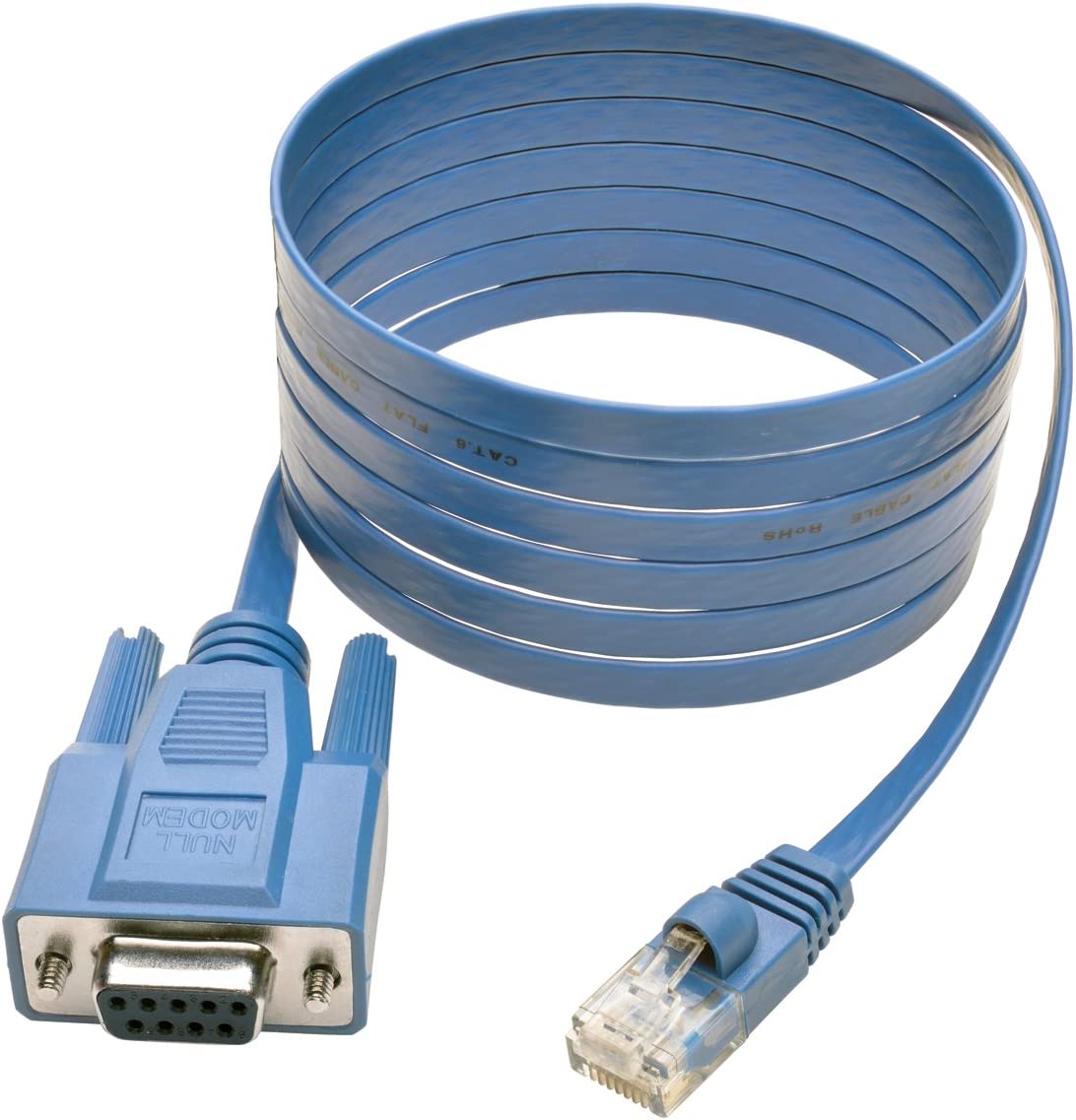 TRIPP LITE RJ45 to DB9F Cisco Serial Console Port Rollover Cable 6' 6ft