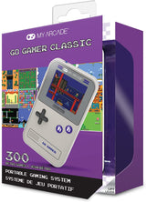 My Arcade Go Gamer Classic-Purple: Portable Electronic Game Console with 300 Games, Full Color 2.5" Screen - Fun for The Entire Family(DGUN-3910)