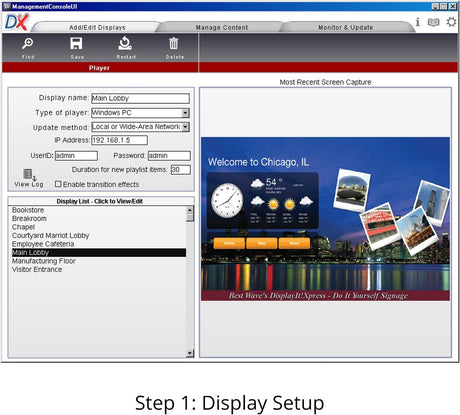 Viewsonic SW-081 Digital Signage MGMT Software