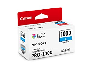 CanonInk Lucia PRO PFI-1000 Cyan Individual Ink-Tank