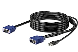 StarTech.com 10 ft. (3 m) USB KVM Cable for StarTech.com Rackmount Consoles - VGA and USB KVM Console Cable (RKCONSUV10)